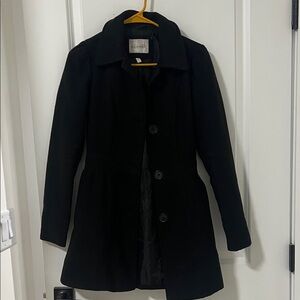 dELiA*s Classic Black Trench Coat